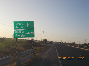 On the road non-stop riding from Mumbai to the Great Rann of Kutch in Gujarat.