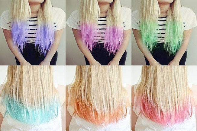 Blog Girls | Dip Dye Hair