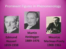 Autores de la fenomenologia