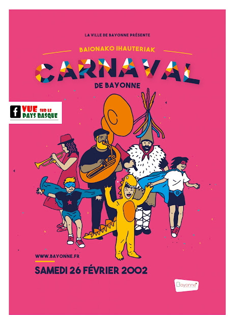 Carnaval à Bayonne 2022  Baionako Ihauteriak 2022