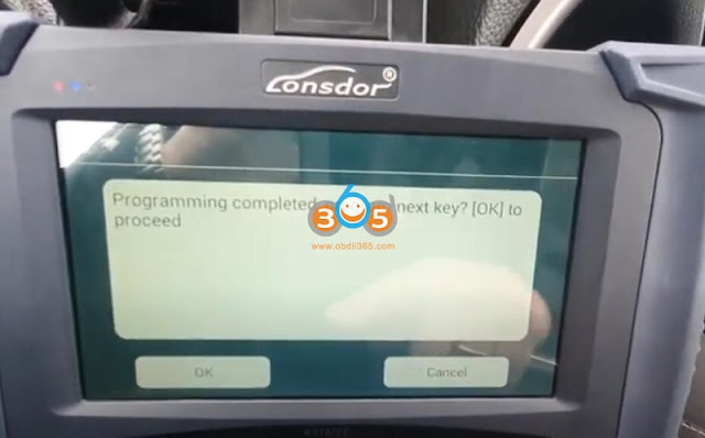 Lonsdor K518ISE Program Nissan Qashqai 2016 Key 7