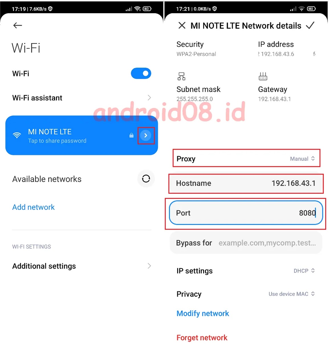 Setting Wifi Android iOS VPN Hotspot & Proxy No ADS