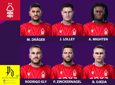 PES 2021 Nottingham Forest FacePack by Putra Diatmika
