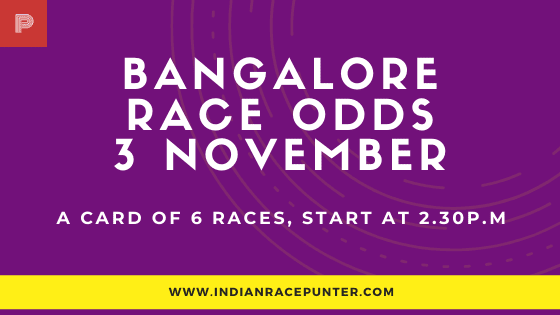 Bangalore Race Odds 3 December