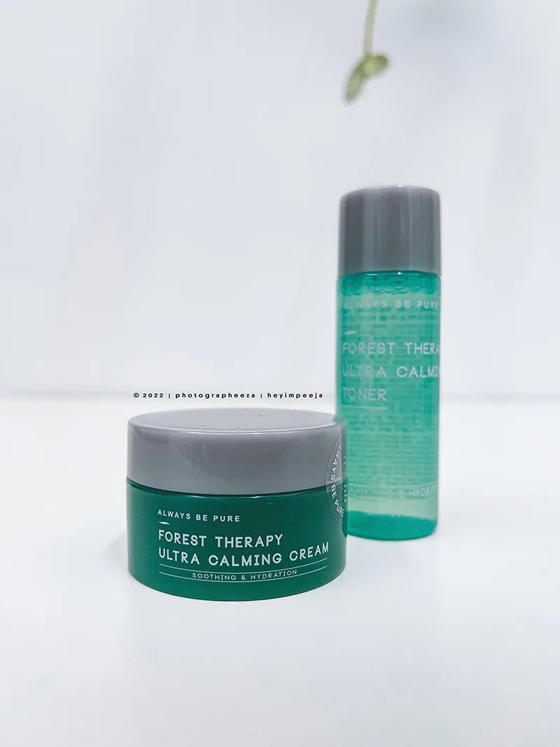 Always Be Pure Forest Therapy Ultra Calming Cream and Toner