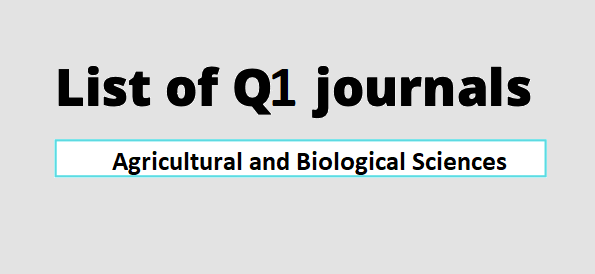 Agricultural and Biological Sciences Q1