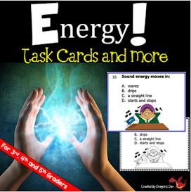 Energy Science Task Cards and More