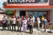 Optimalisasi Vaksinasi Kepada Lansia Polres Simalungun Buka Gerai Vaksin Di Kantor POS