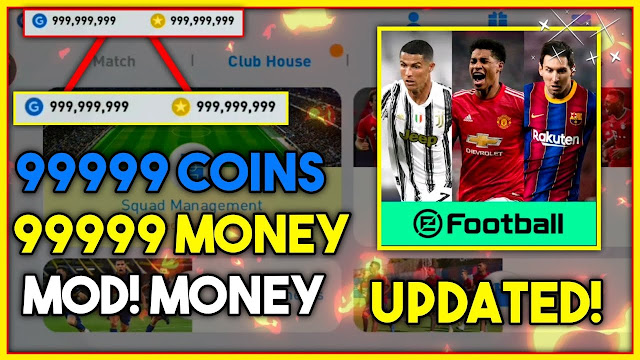 Download eFootball PES 2021 Mod APK Unlimited Money Terbaru 2022