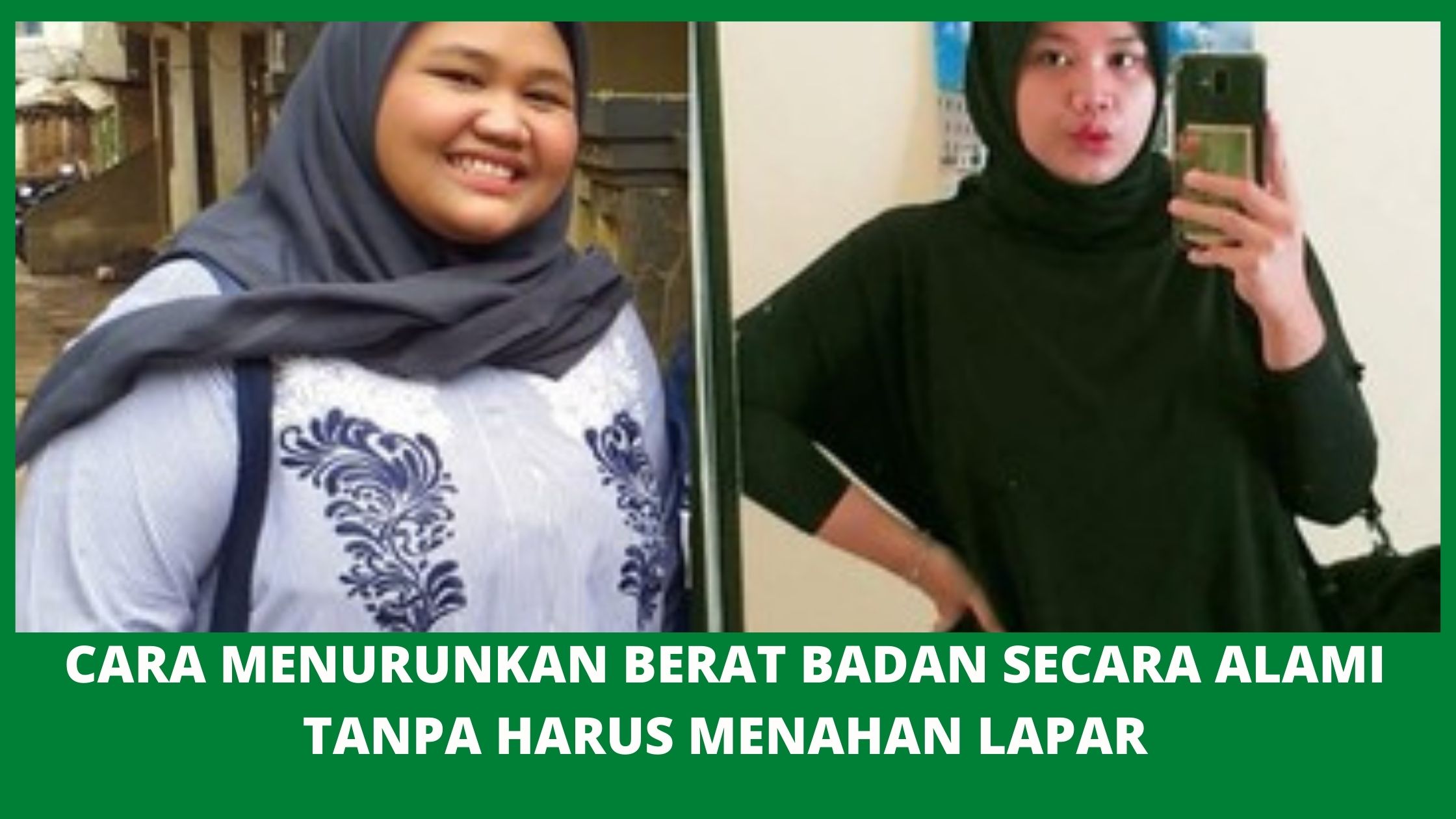 Cara Menurunkan Berat Badan Secara Alami Dengan Cepat