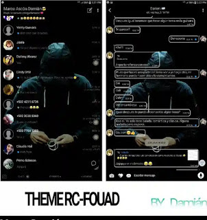 Black Boy Theme For YOWhatsApp & Fouad WhatsApp
