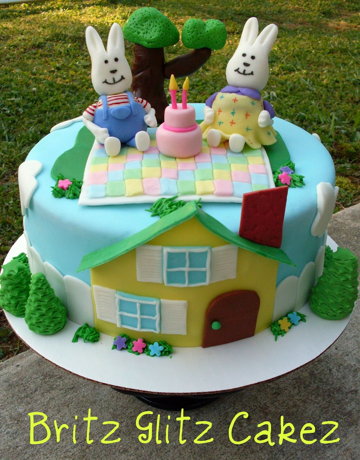 max and ruby cake