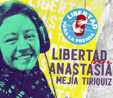 Libertad pata Anastasia Mejía