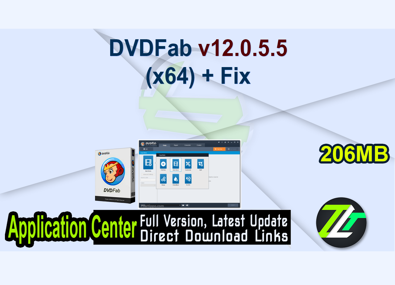 DVDFab v12.0.5.5 (x64) + Fix
