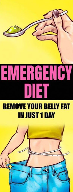 Do You Want to Remove Your Belly Fat In Just 1 Day Have a Look at Our Emergency Diet