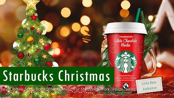 Christmas Songs - Background Snow Starbucks Coffee - Relax Music for Wake Up, Work, Study