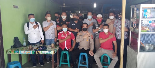 JALIN SINERGITAS, KAPOLRES BATU BARA AKBP JOSE DC FERNANDES KUNJUNGI WAPPRESS