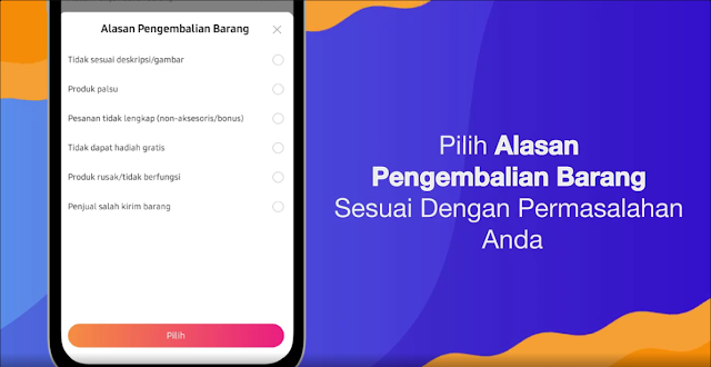 Pengembalian Barang ke Penjual Lazada