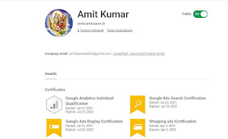 I'm Google Certified: See Our Google Certificate Here