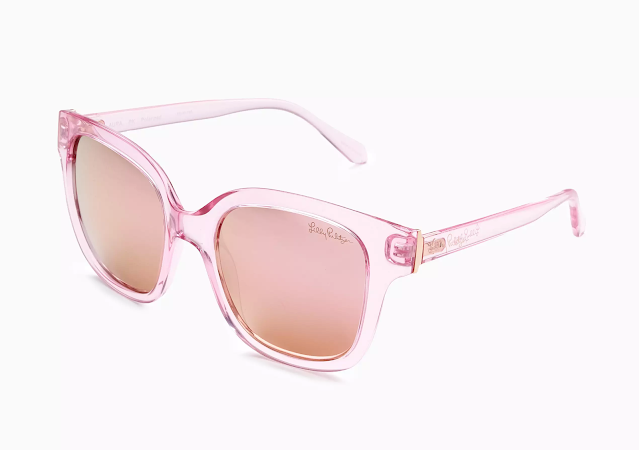 Lilly Pulitzer pink sunglasses