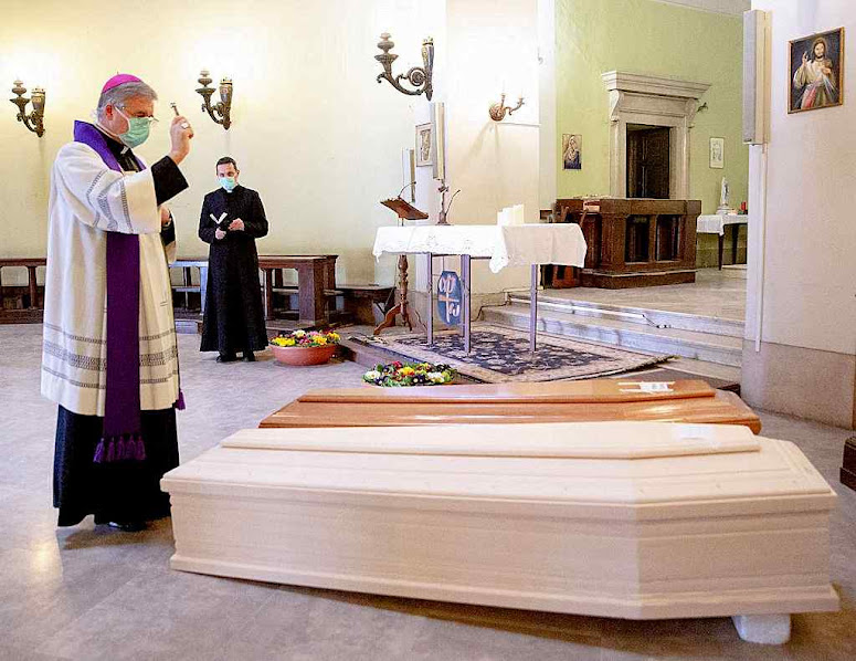 Funerais de sacerdotes na Itália
