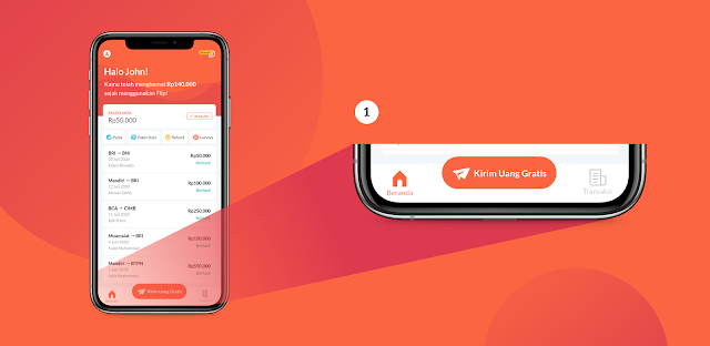 Cara Transfer Uang Lewat Flip Terbaru Gratis Admin
