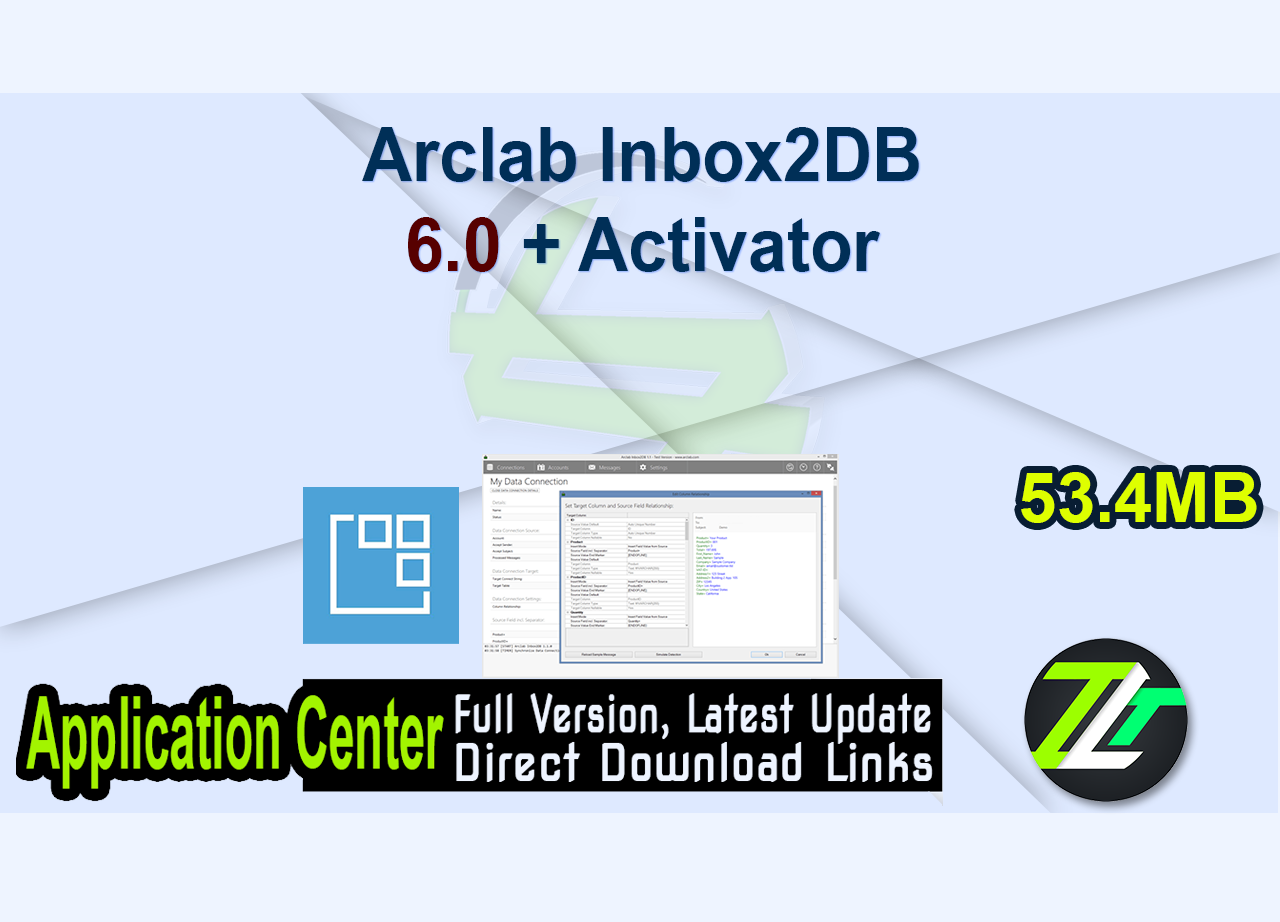Arclab Inbox2DB 6.0 + Activator