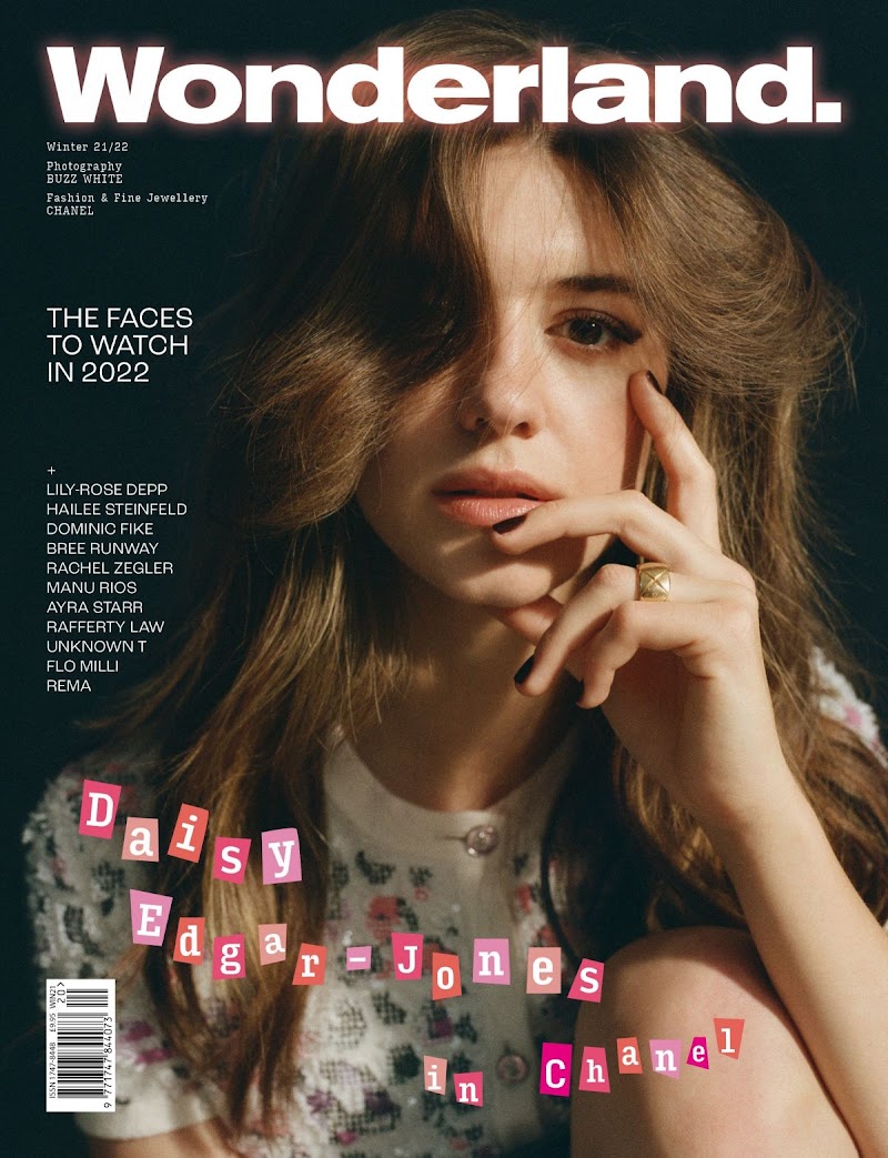 Daisy Edgar-Jones Featured on the Cover of Wonderland Magazine- Winter 2021