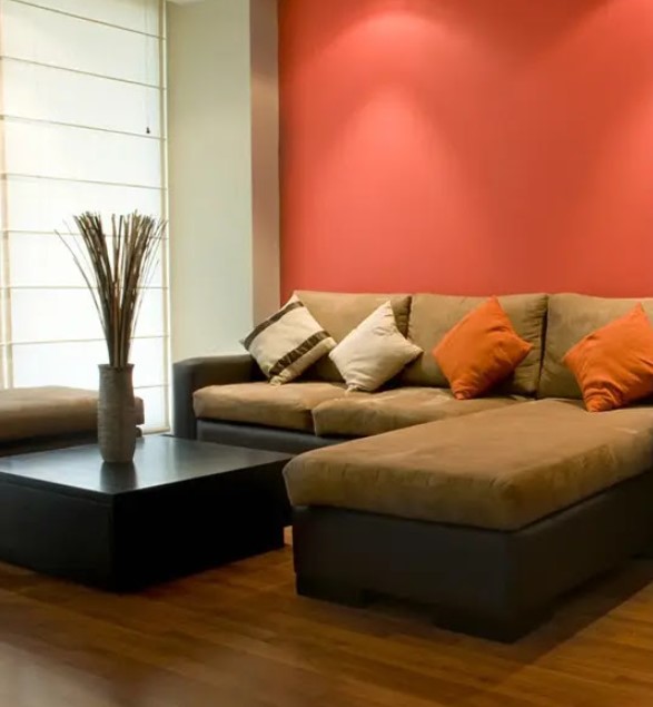 brown paint colors for living rooms
