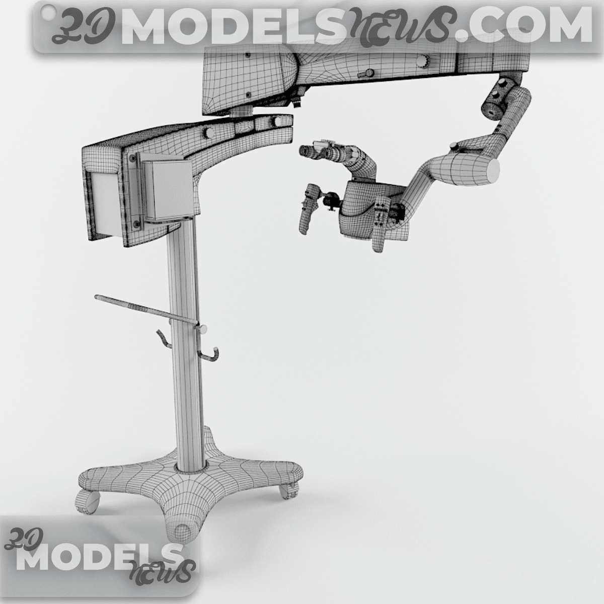 Mechanical dental microscope model 3