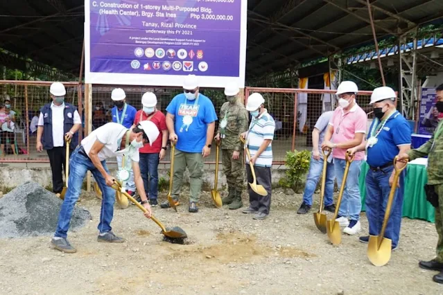 Gov’t breaks ground in Sta. Ines, Tanay for SBD