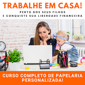 Curso Completo de Papelaria Personalizada!