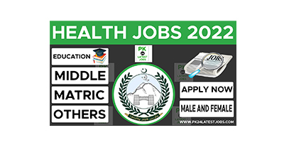 Health Department Jobs 2021| Government Jobs 2021