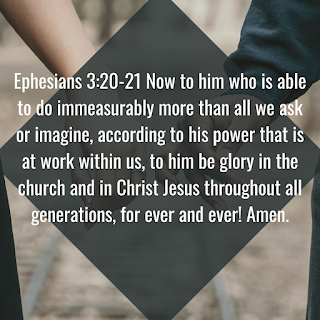 Ephesians 3:20-21