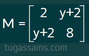 Contoh Soal Mencari Nilai x agar Matriks Singular