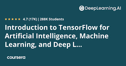 Best Coursera Course to learn TensorFlow for Beginners