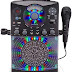 Singing Machine SML385UBK Bluetooth Karaoke System with LED Disco Lights, CD+G, USB, and Microphone, Black [Amazon Exclusive]