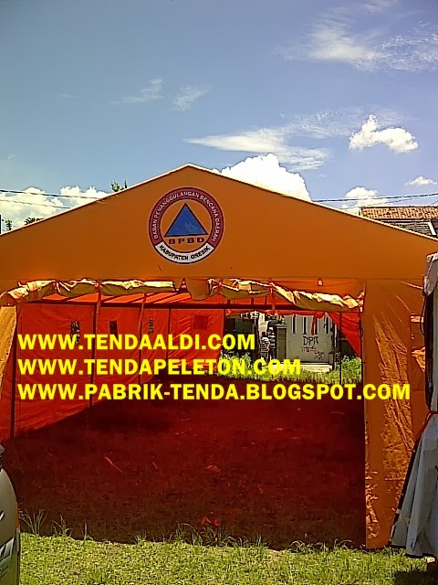 Tenda Pleton Bantuan Pengungsi Darurat 2