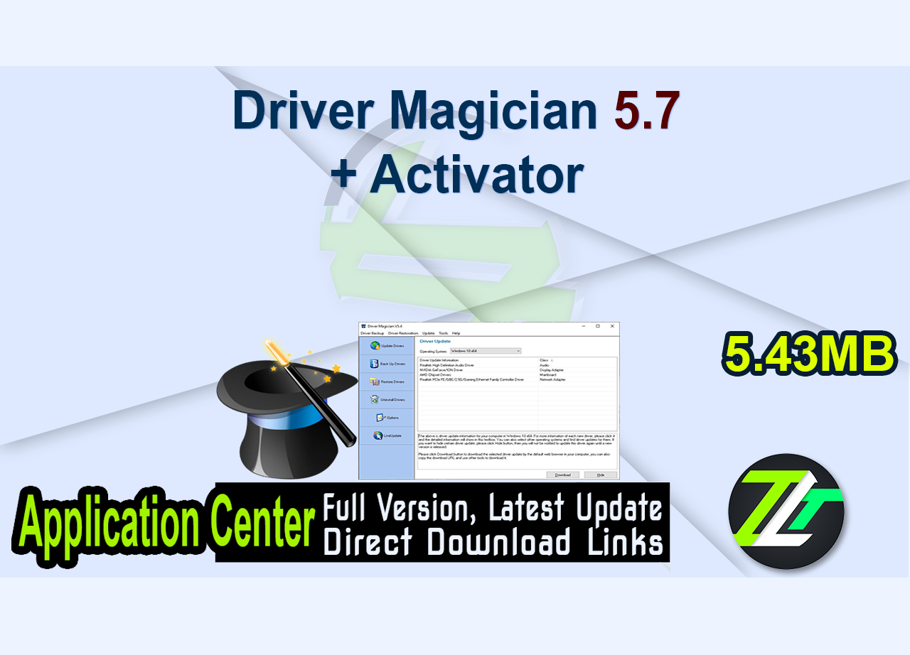 Driver Magician 5.7 + Activator