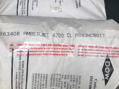 Hạt nhựa Amberjet 4200Cl Dow loại bỏ ion âm