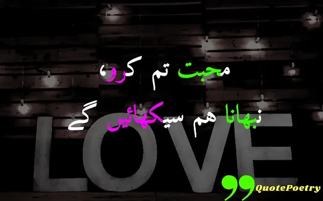 2 Line Poetry In Urdu (Sad, Love, Romantic) | 2 Line Shayari Urdu