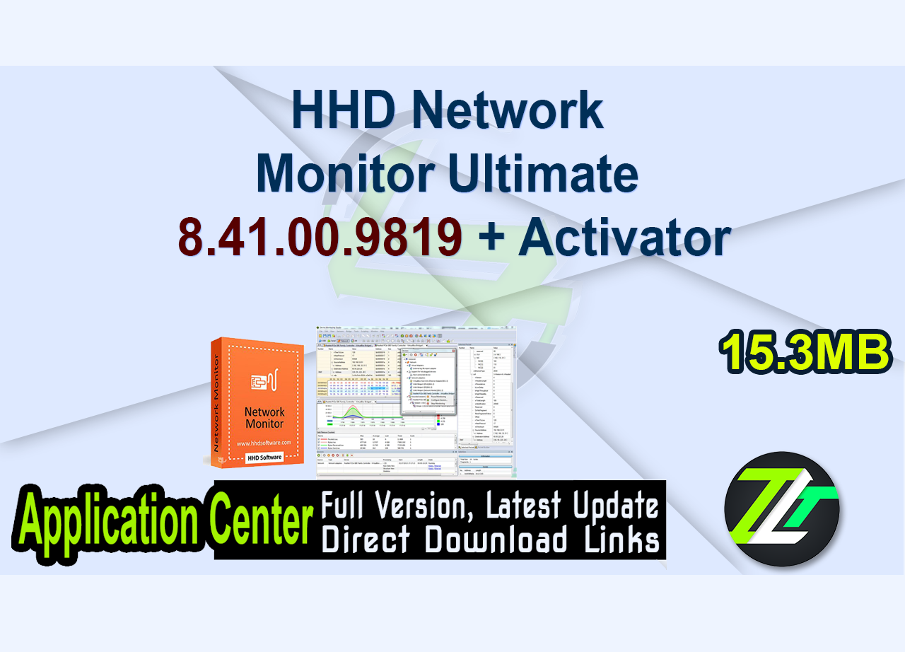HHD Network Monitor﻿﻿ Ultimate 8.41.00.9819 + Activator