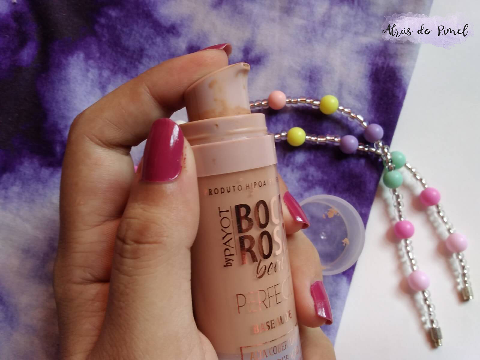 Resenha: Base Boca Rosa Beauty By Payot