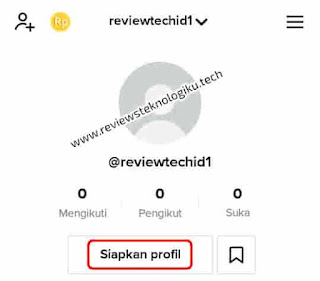 ubah foto profil akun tiktok