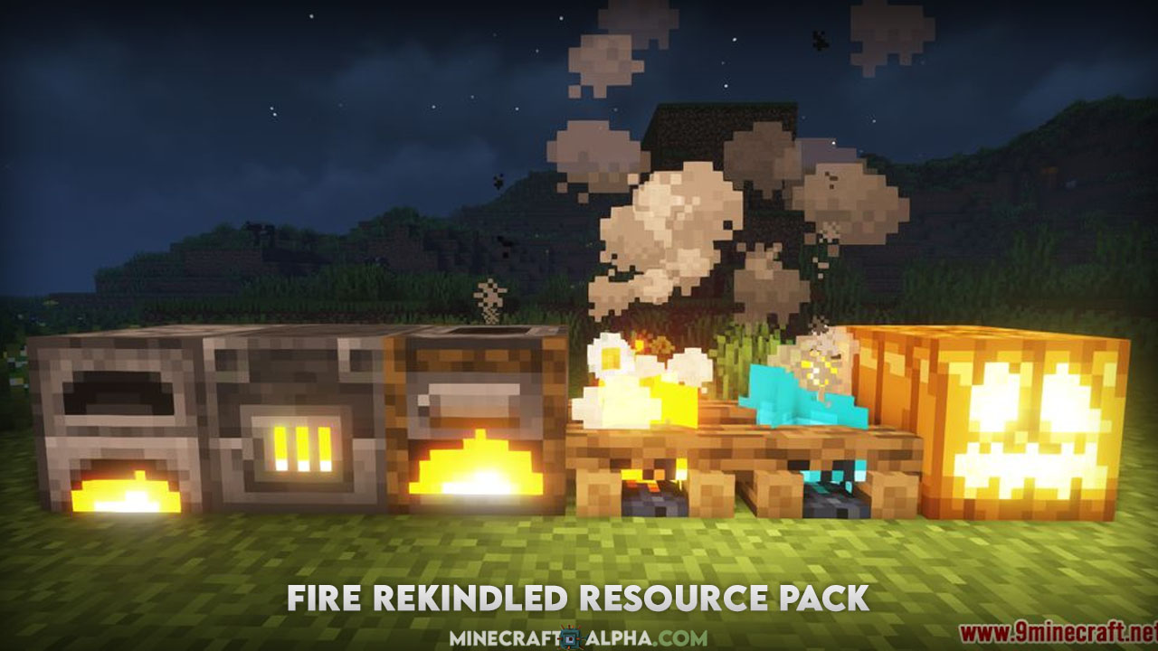 Minecraft Fire Rekindled Resource Pack (1.18.1, 1.17.1)