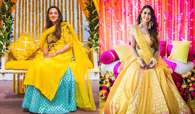 Haldi Dresses for Girls