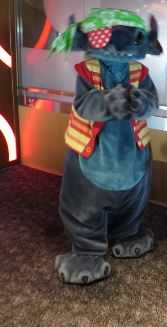 Pirate Stitch Meet and Greet Disney Dream Cruise Ship Character