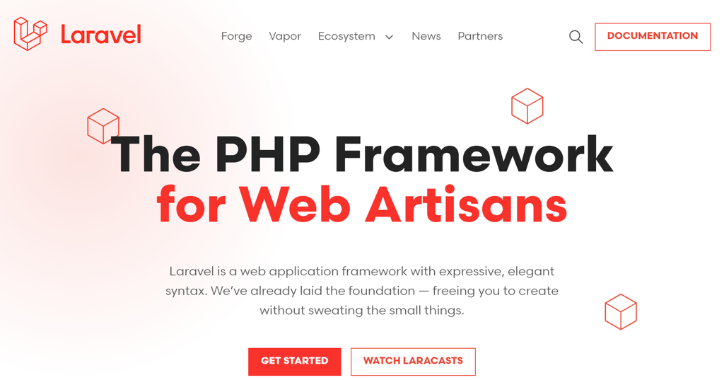 Laravel Landing Page