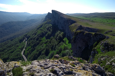 Saratsa visto desde Tunelgaña