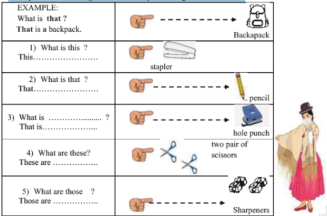 Complete the following sentences